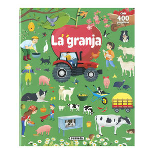 Libro colección pegatinas para todos La Granja +5 años 