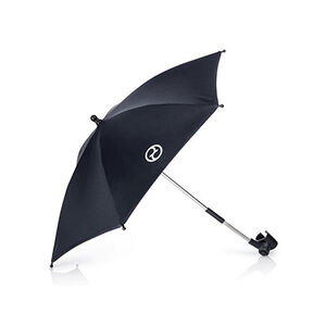 Sombrilla para carrito negra 