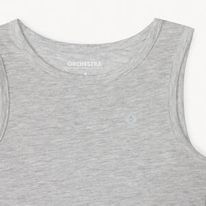 Lote de 3 camisetas interiores sin mangas lisas para niño 