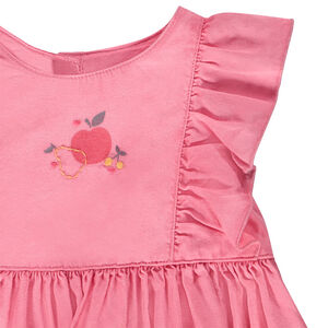 Conjunto 2 piezas vestido + bloomer estampado para niña bebé  Main Conjunto 2 piezas vestido + bloomer estampado para niña bebé