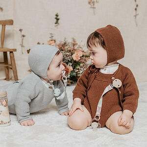 Chupete con tetina fisiológica silicona SX PRO Poem 6-18M rosa 