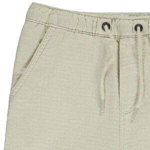 Pantalón liso de tela para bebé niño 