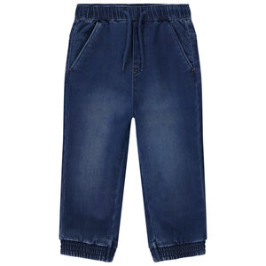 Jean jogger liso para bebé niño 