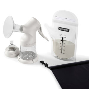 Tire-lait manuel + biberon Zero Zero 120 ml 