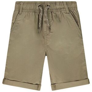 Bermuda lisa de popelina para niño 