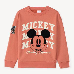 Sudadera de felpa para niño con estampado de Mickey Disney 