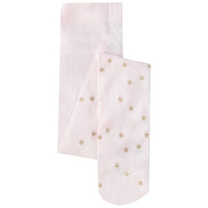 Medias finas con estrellas brillantes para niña 