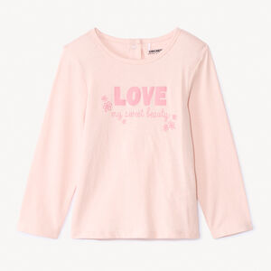 Camiseta manga larga estampado fantasía para bebé niña  Main Camiseta manga larga estampado fantasía para bebé niña