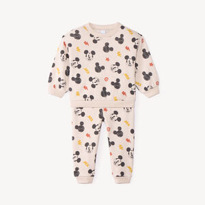 Conjunto de chándal de sudadera para bebé niño con estampado de Mickey Disney 