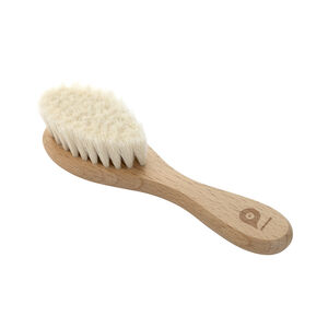 Brosse à cheveux en bois avec poils naturels de chèvre  Main Brosse à cheveux en bois avec poils naturels de chèvre