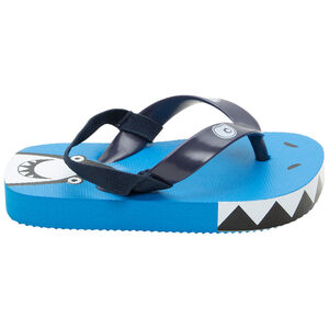 Chanclas con tira estampado tiburón Main Chanclas con tira estampado tiburón