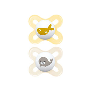 Pack 2 chupetes látex Original Start 0-2M (modelo aleatorio) 