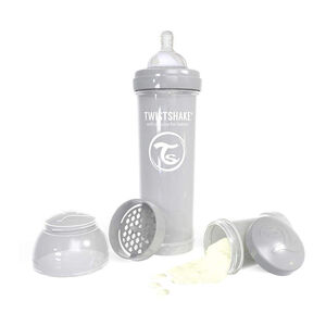 Biberón anticólicos 330 ml - Gris pastel 