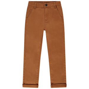 Pantalón chino recto liso niño 