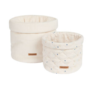 Lote de 2 cestos de almacenamiento "Banda de Soñadores 