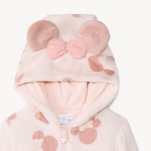 Pelele de sherpa con estampado de Minnie Disney para bebé niña 