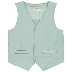 Chaleco sin mangas estilo camarero para niño 