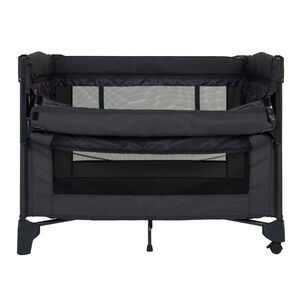Cama de viaje con cododo Sleepli - Negro 