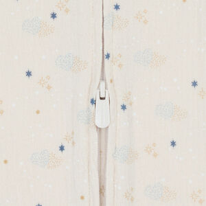 Saco de dormir sin mangas de gasa de algodón estampado estrellas TOG 0,5 - Banda de Soñadores 