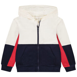 Gilet de felpa efecto color block para niño 