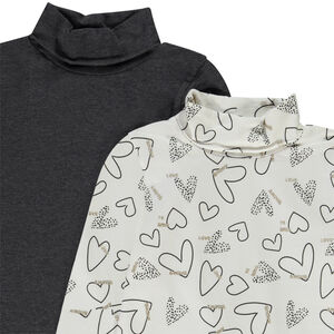 Pack de 2 sous-pulls de jersey niña 