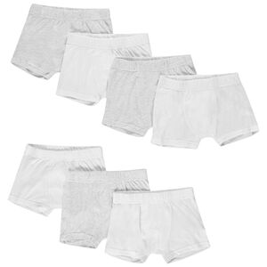 Pack de 7 bóxers lisos para niño 