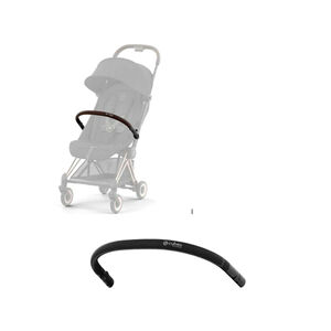 Barra apoyabrazos Coya negro mate 