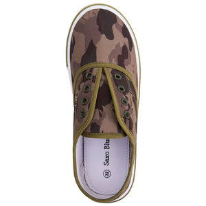 Zapatillas bajas de lona con estampado de camuflaje para niño 