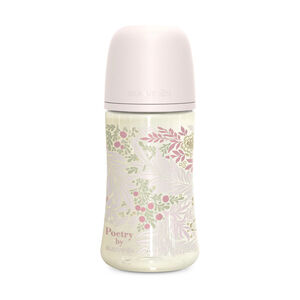 Biberón con tetina fisiológica SX Pro M 270ml Poetry rosa 