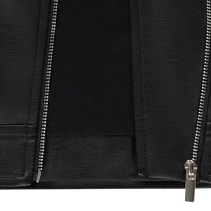 Perfecto estilo biker en piel sintética para niña 