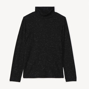Sous-pull étincelant à col chemisée pour fille  Main Sous-pull étincelant à col chemisée pour fille