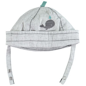 Bob de punto con diseño de ballena 