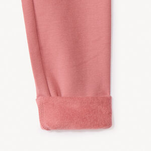 Pack de 2 leggings de felpa para niña 