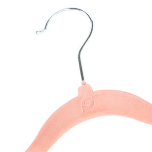 Lote de 6 perchas de terciopelo terracotta  Main Lote de 6 perchas de terciopelo terracotta