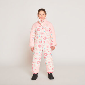 Combinaison de ski imprimé arty pour fille   Main Combinaison de ski imprimé arty pour fille