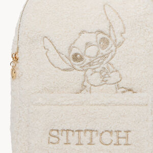 Sac à dos en sherpa bouclettes Stitch Disney pour fille Main Sac à dos en sherpa bouclettes Stitch Disney pour fille