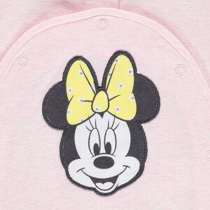 Pelele de jersey con parche de Minnie Disney para niña bebé 