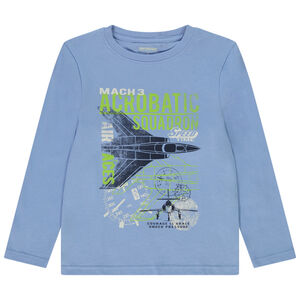 Camiseta manga larga print fantasía para niño 