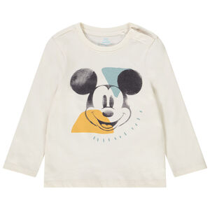 T-shirt manches longues en jersey print Mickey Disney pour bébé garçon Main T-shirt manches longues en jersey print Mickey Disney pour bébé garçon