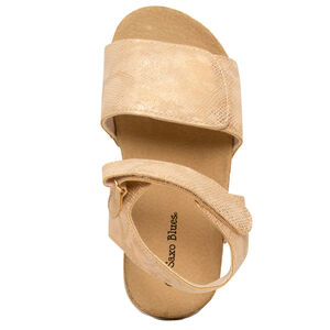 Chanclas brillantes con estampado de serpiente para niña 