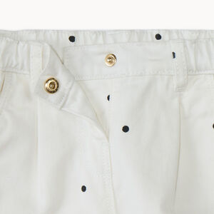 Pantalón fantasía de lunares para bebé niña 