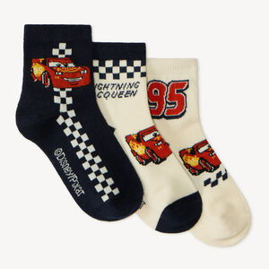 Lote de 3 calcetines para niño Flash McQueen Disney Pixar 