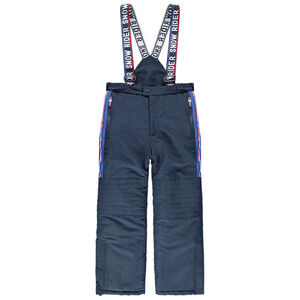 Júnior - Pantalón de esquí impermeable con tirantes desmontables 