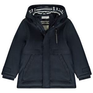 Parka goma acolchada estilo encerado para niño  Main Parka goma acolchada estilo encerado para niño