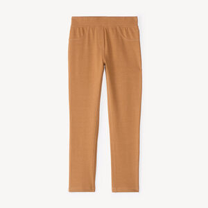 Jegging liso de punto para niña 