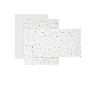 Juego de sábanas para cuna de 60 3 piezas "Rabbit beige" 