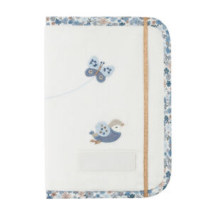 Protector de carnet de salud de terciopelo Tiny Flowers 
