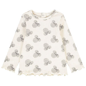 T-shirt manches longues Minnie Disney pour bébé fille Main T-shirt manches longues Minnie Disney pour bébé fille