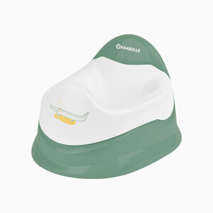 Orinal con taza extraíble Cocodrilo verde 