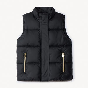 Chaleco sin mangas acolchado efecto nacarado para niña  Main Chaleco sin mangas acolchado efecto nacarado para niña